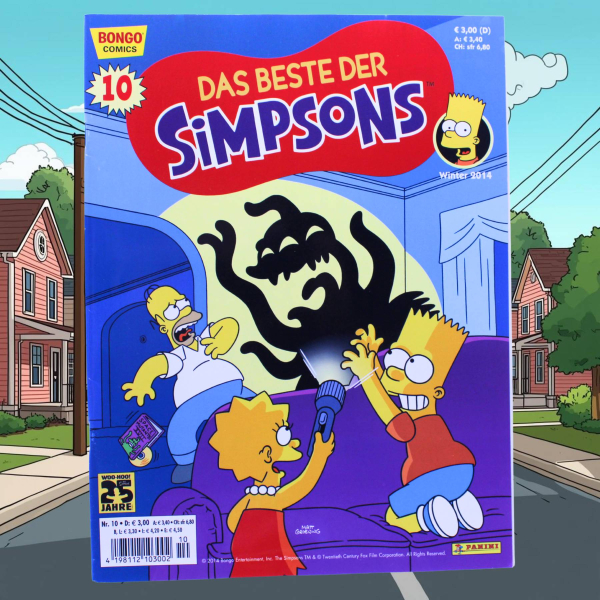 Das Beste der Simpsons Comic Nr. 10 Panini 2014 Simpsons Magazin